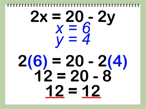 Step 4: Solve for the Unknown Variable